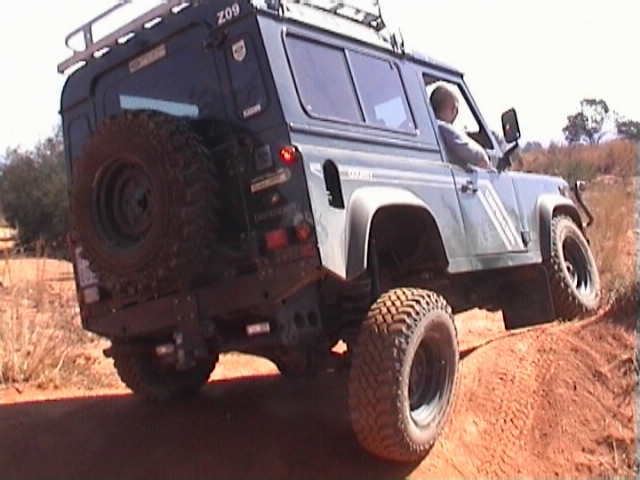 Craig Vallis testing his Madman (IIRC) suspension setup courtesy of Brian Cotton