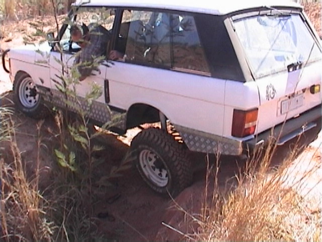 My awesome Rangie , equipped with a Chevy 350