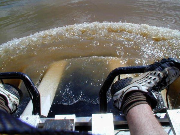 Our favourite wtaer crossing seen from above